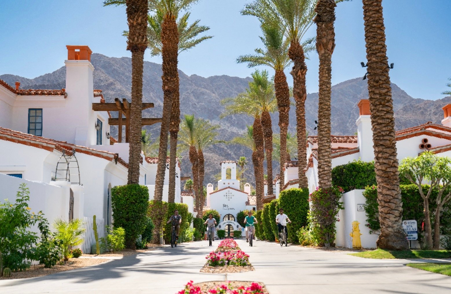 Outside of La Quinta Resort & Club in Palm Springs, CA.